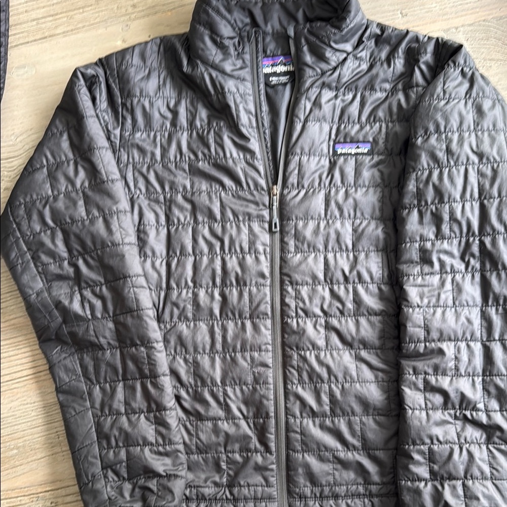 Patagonia Gray Puffer Jacket